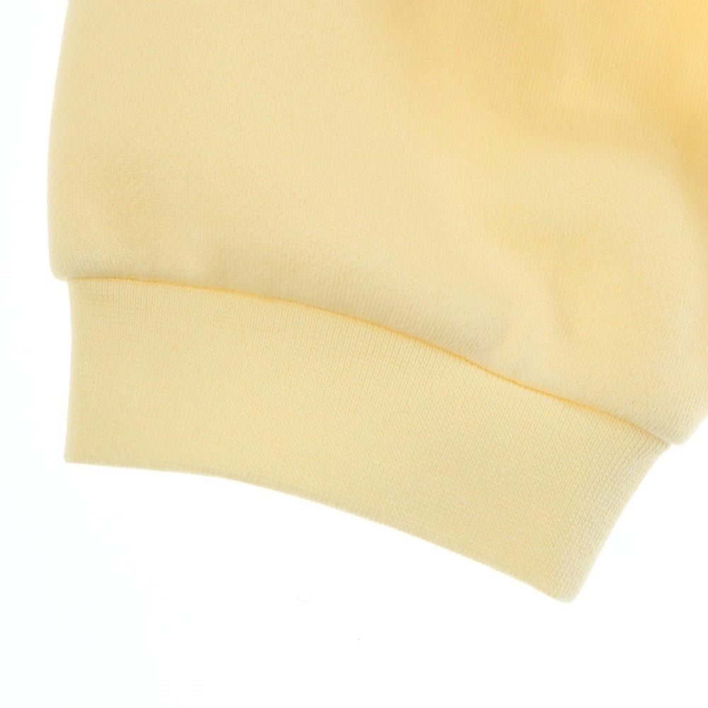 FEAR OF GOD ESSENTIALS(フィアオブゴッド エッセンシャルズ) HOODIE ラバーロゴ プルオーバースウェットパーカー フーディー イエロー