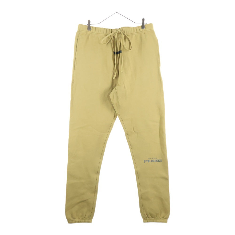 FEAR OF GOD ESSENTIALS(フィアオブゴッド エッセンシャルズ) SWEATPANTS リフレクターロゴ スウェットパンツ ベージュ