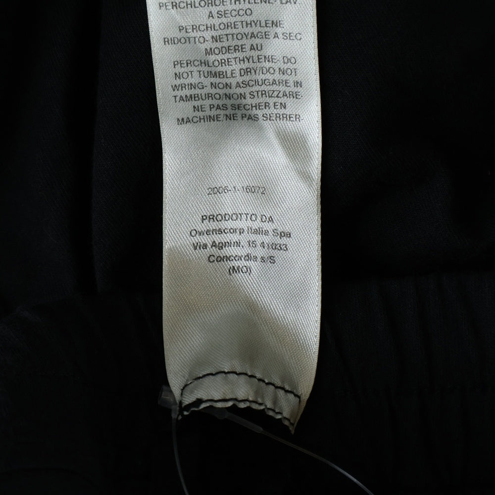 DRKSHDW(ダークシャドウ) 20AW Prisoner Drawstring プリズナー ドローストリングパンツ ブラック DU20F1394-RN