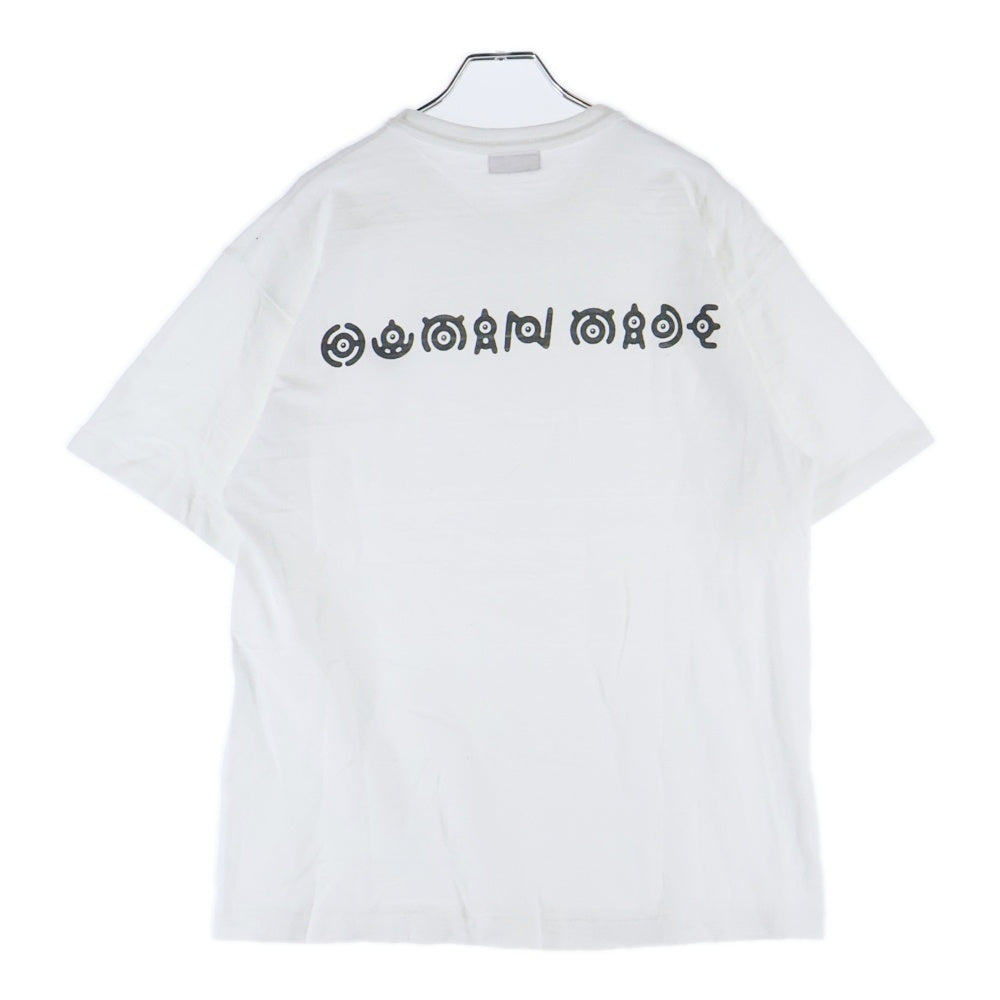 HUMAN MADE(ヒューマンメイド) ×POKEMON MADE GRAPHIC T-SHIRT ポケモン ロゴ刺繍 クルーネック半袖Tシャツ ホワイト