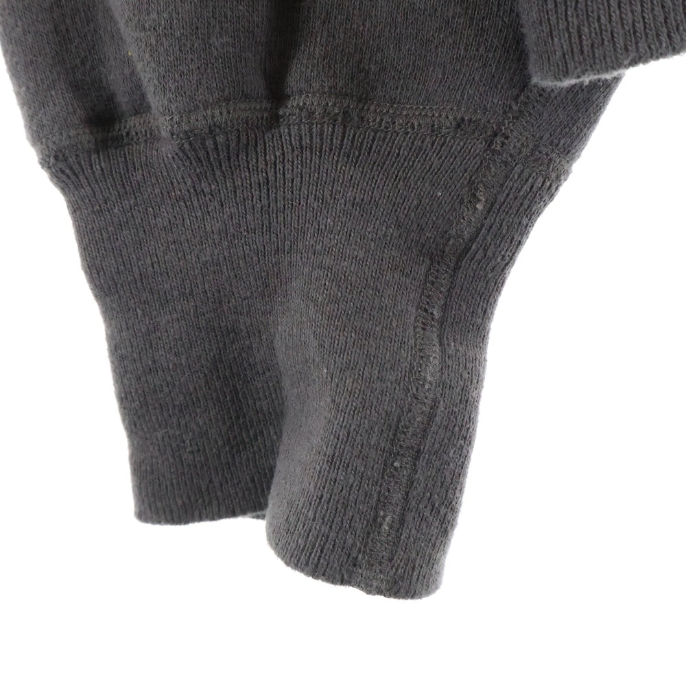 HUMAN MADE(ヒューマンメイド) 25SS ×VERDY TSURIAMI SWEATSHIRT ヴェルディ 吊り網み バックロゴプリント クルーネックスウェットトレーナー ブラウン XX29CS002