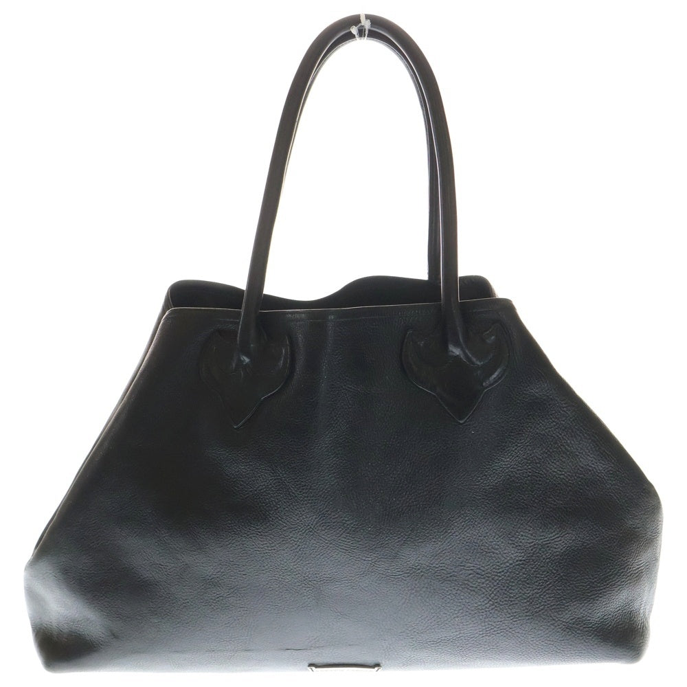 CHROME HEARTS クロムハーツ レザー トートバッグ3セメタリークロス CHROME HEARTS（クロムハーツ） トートバッグ 3セメタリークロス