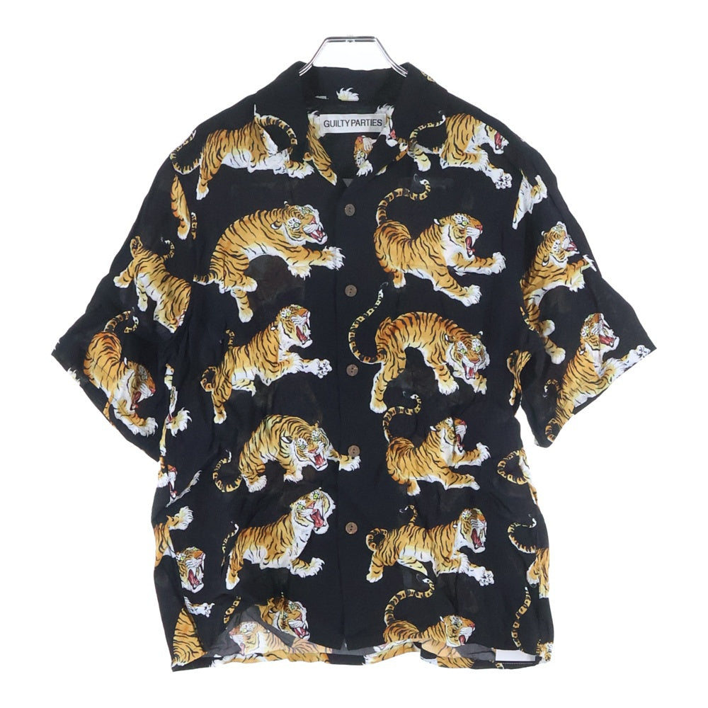 WACKO MARIA(ワコマリア) TIM LEHI HAWAIIAN SHIRTS ティム リーハイ ハワイアン 半袖シャツ ブラック