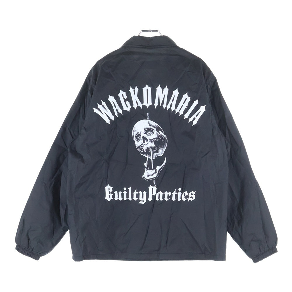 WACKO MARIA(ワコマリア) ×56TATTOO STUDIO COACH JACKET コーチジャケット ブラック