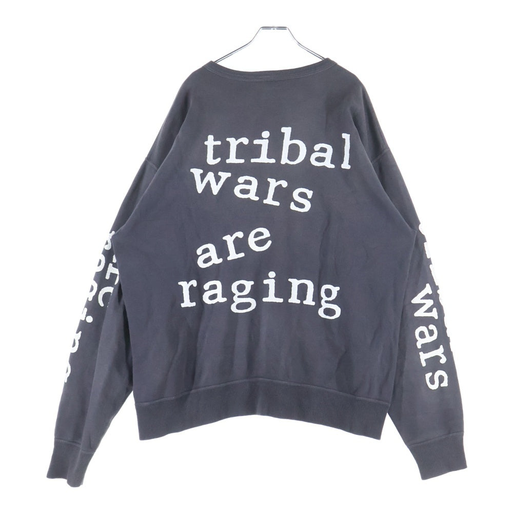 SAINT MICHAEL(セントマイケル) 23AW CRW N SWT ダメージ加工 クルー