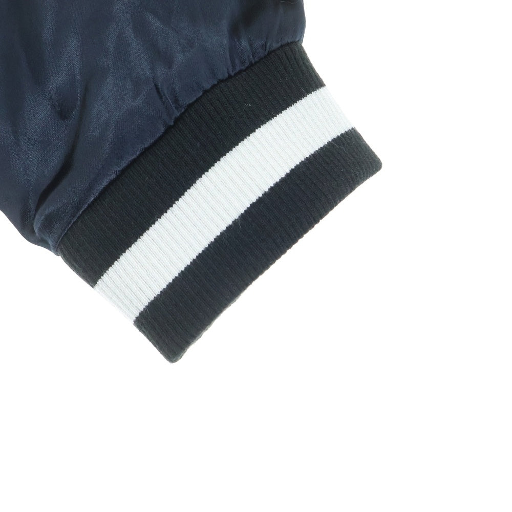 mastermind JAPAN(マスターマインドジャパン) ×Betty Boop SOUVENIR JACKET ベティブープ スーベニアジャケット スカジャン ブルゾン ブラック MW25C15-BL100