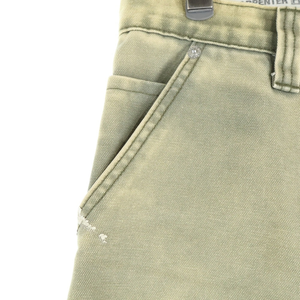 GALLERY DEPT.(ギャラリーデプト) LE BAR DE MUSIC FLARE ダメージ加工 フレアカーペンターパンツ インディゴ カーキ