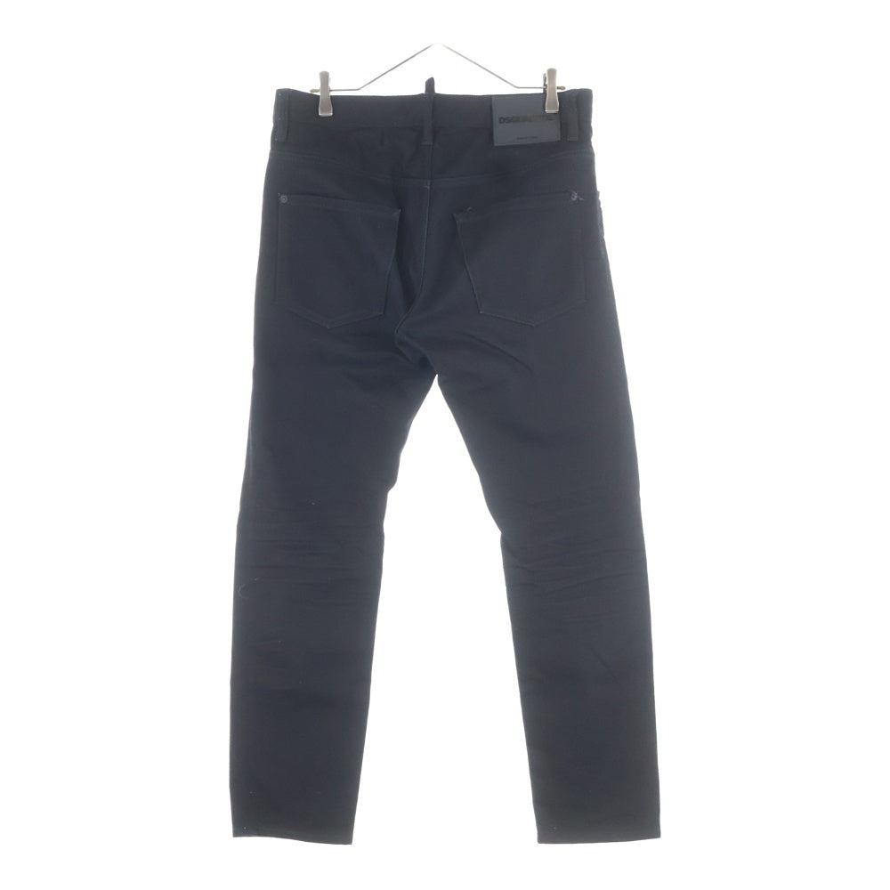 DSQUARED2(ディースクエアード) Skater Jeans スケータージーンズ ストレートデニムパンツ ブラック S74LB0402 S30564