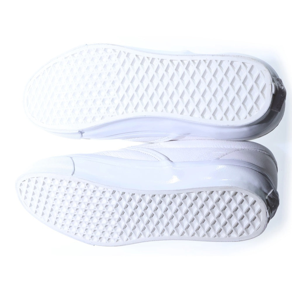 VANS(ヴァンズ) SLIP-ON REISSUE 98 LX LEATHER スリッポン レザー ローカットスニーカー ホワイト