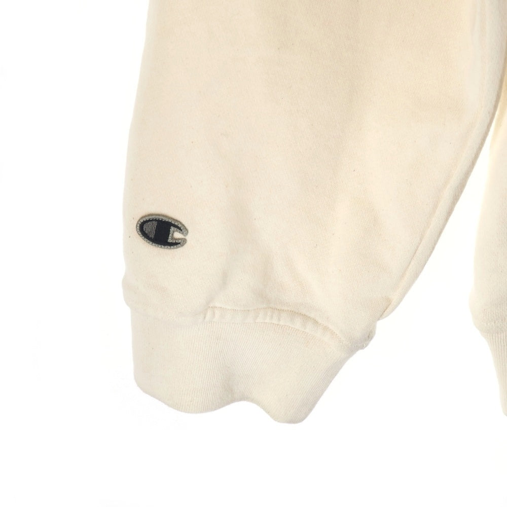 Rick Owens(リックオウエンス) 24SS ×Champion Jumbo Jason Hoodie チャンピオン ジップアップスウェットパーカー フーディー ベージュ CM01D0463-CHFE