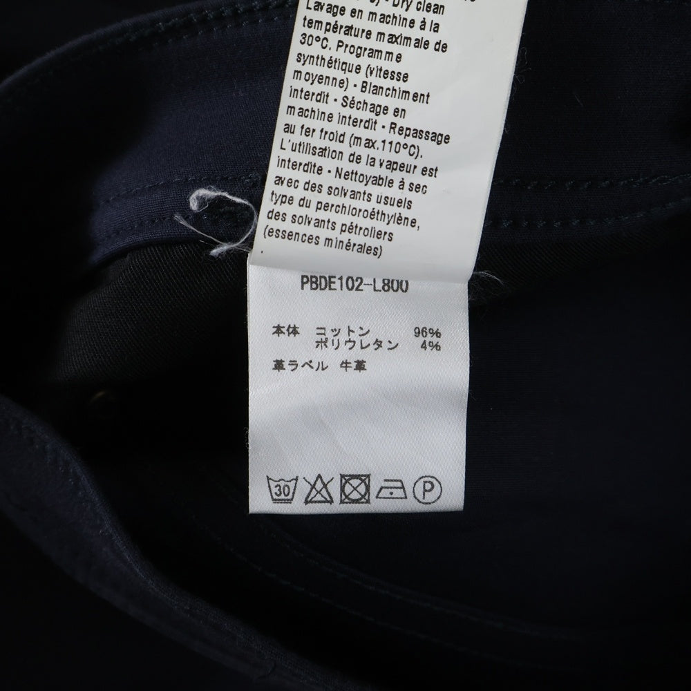 Neil Barrett(ニール バレット) 18AW ストレッチスキニーパンツ ネイビー PBDE102 L800