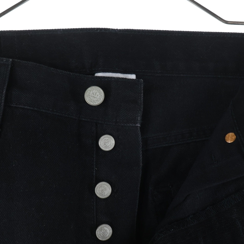VETEMENTS(ヴェトモン) 19SS ×Levi's Denim Pants リーバイス ジャージ切替 デニムパンツ ブラック MSS193020