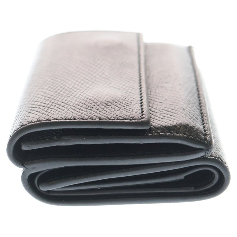 CELINE(セリーヌ) Folded Compact Wallet フォールデッド コンパクトウォレット 三つ折り財布 ブラック F-FG.1293