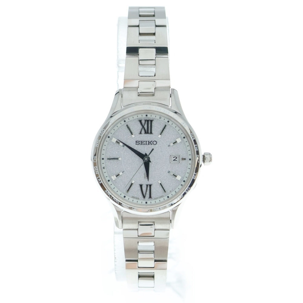 SEIKO(セイコー) LUKIA Essential Collection ルキア ソーラー腕時計 ウォッチ シルバー レディース SSVV081