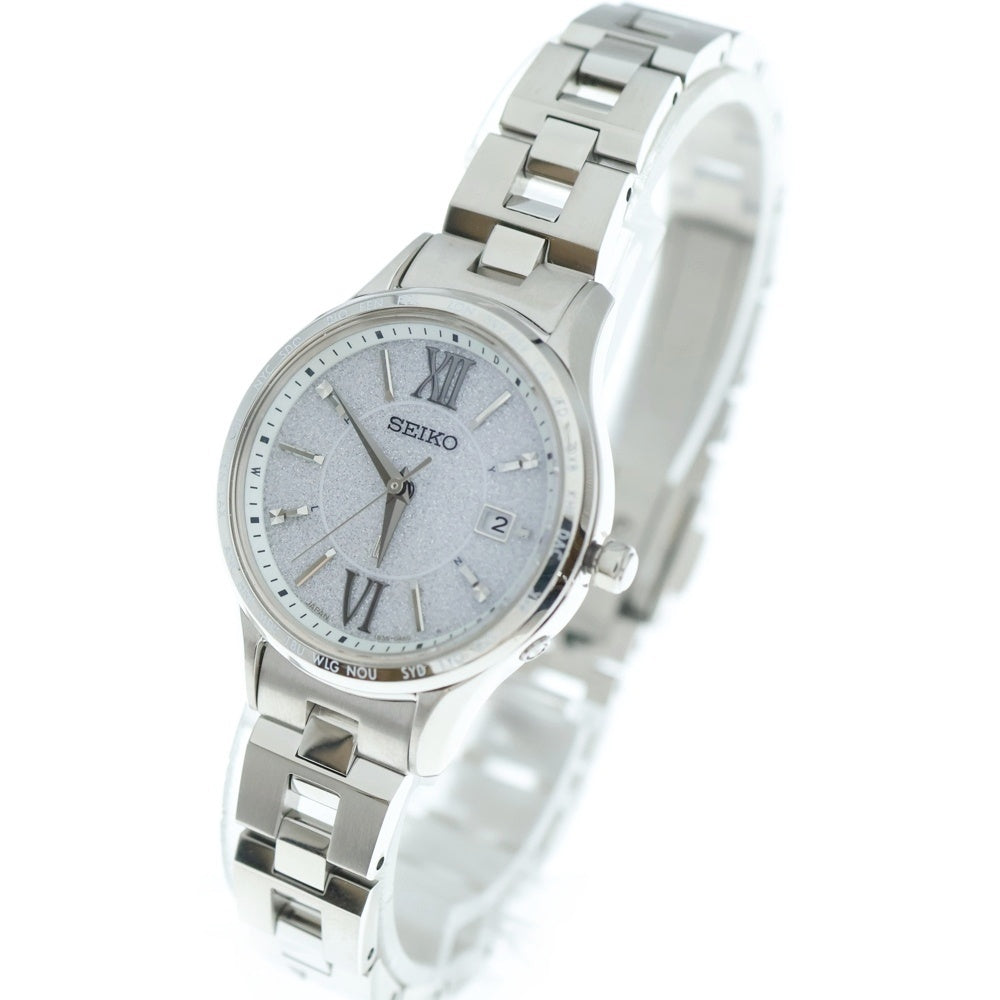 SEIKO(セイコー) LUKIA Essential Collection ルキア ソーラー腕時計 ウォッチ シルバー レディース SSVV081
