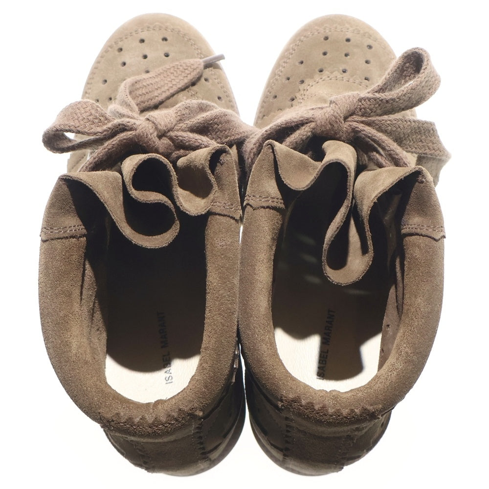 ISABEL MARANT(イザベル マラン) Bobby スウェードウェッジスニーカー