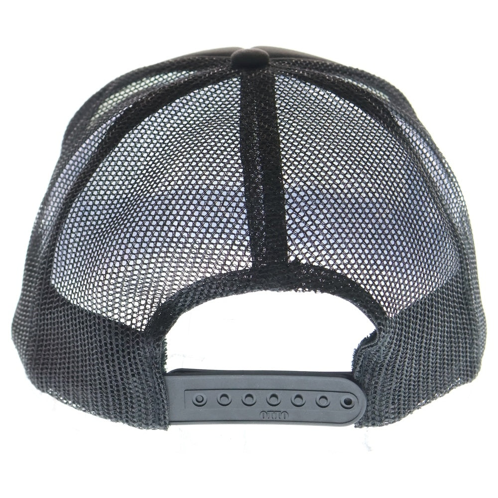 KAPITAL(キャピタル) 25SS THE DENIM DIED トラッカーメッシュキャップ 帽子 ブラック/カーキ K2506XH547