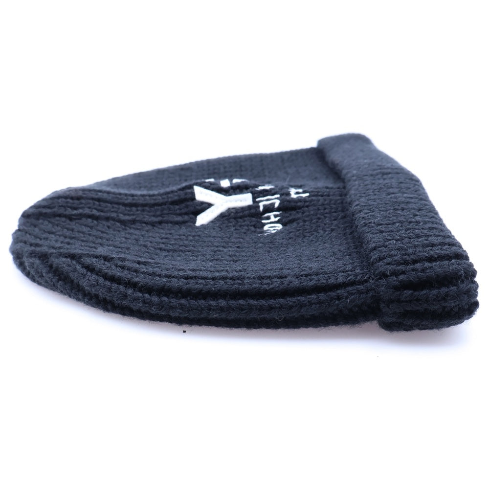 Y-3(ワイスリー) CHUNKY KNIT BEANIE チャンキー ニット ビーニー 帽子 ブラック JX8308