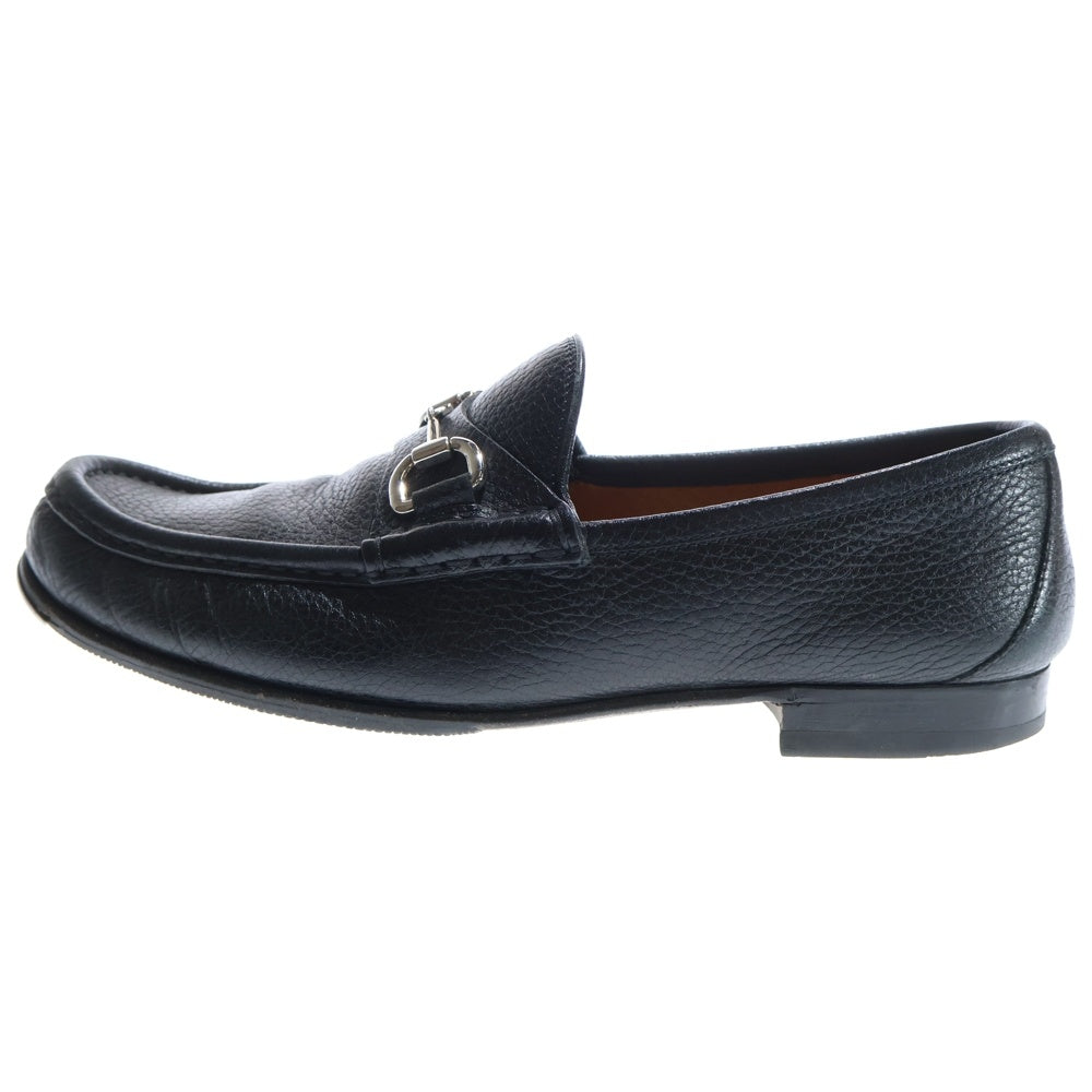 GUCCI(グッチ) ホースビット レザーローファー 革靴 シューズ ブラック