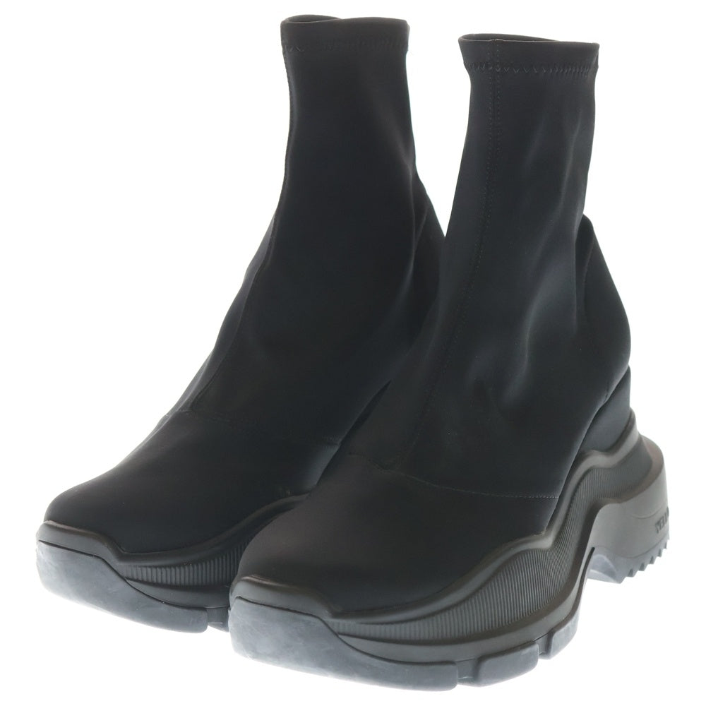 YELLO(イエロ) DOUBLE SNEAKER BOOTS ダブルスニーカーブーツ ブラック