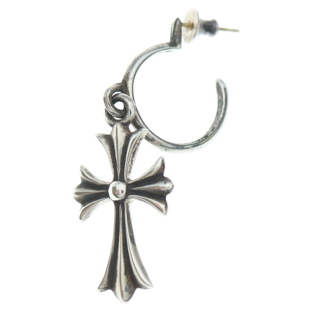 CHROME HEARTS(クロムハーツ) TINY CH CROSS タイニーCHクロス フープピアス シルバー BCA115