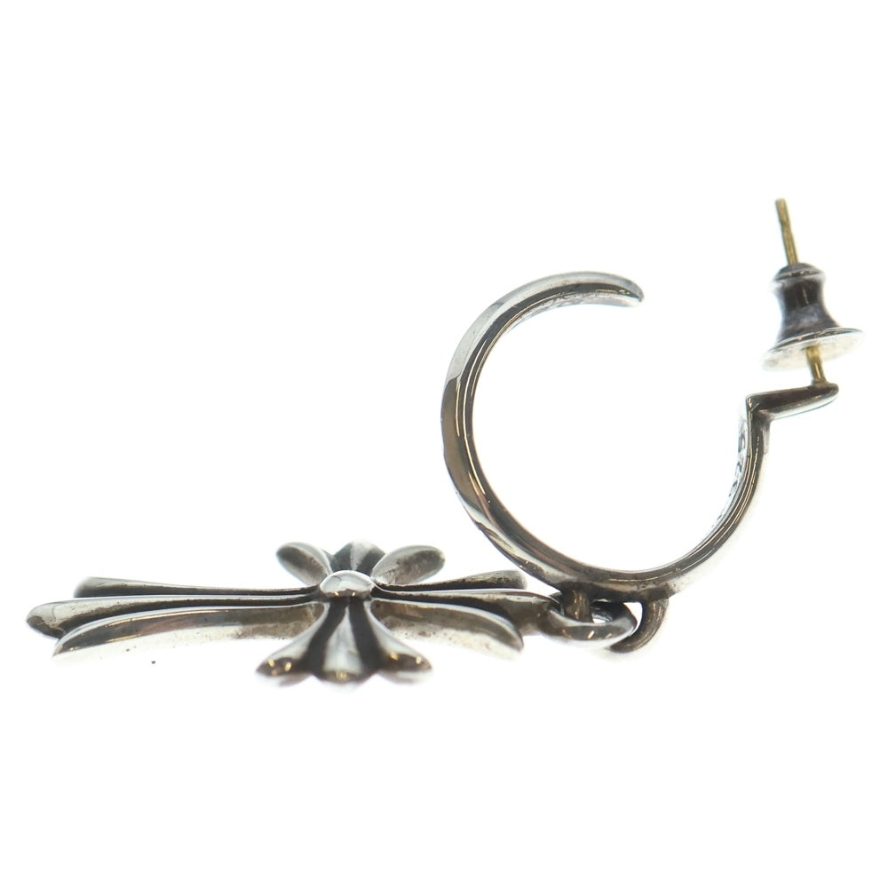 CHROME HEARTS(クロムハーツ) TINY CH CROSS タイニーCHクロス フープピアス シルバー BCA115