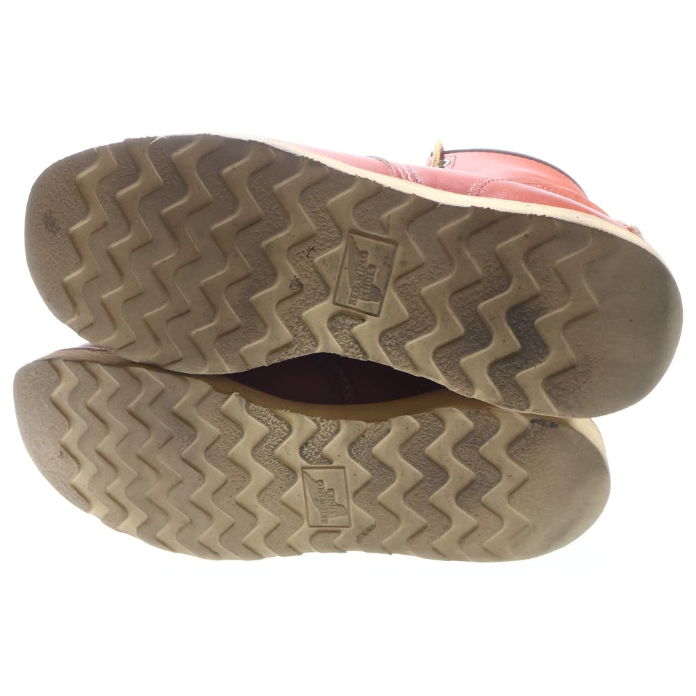 RED WING(レッド ウイング) CLASSIC MOC TOE クラシックモック レザー ショート ブーツ ワークブーツ ブラウン