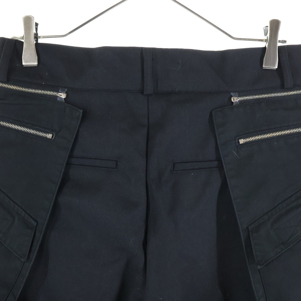 PROJECT G/R(プロジェクトジーアール) 22AW DETACHABLE CARGO SLACKS カーゴスラックス ブラック