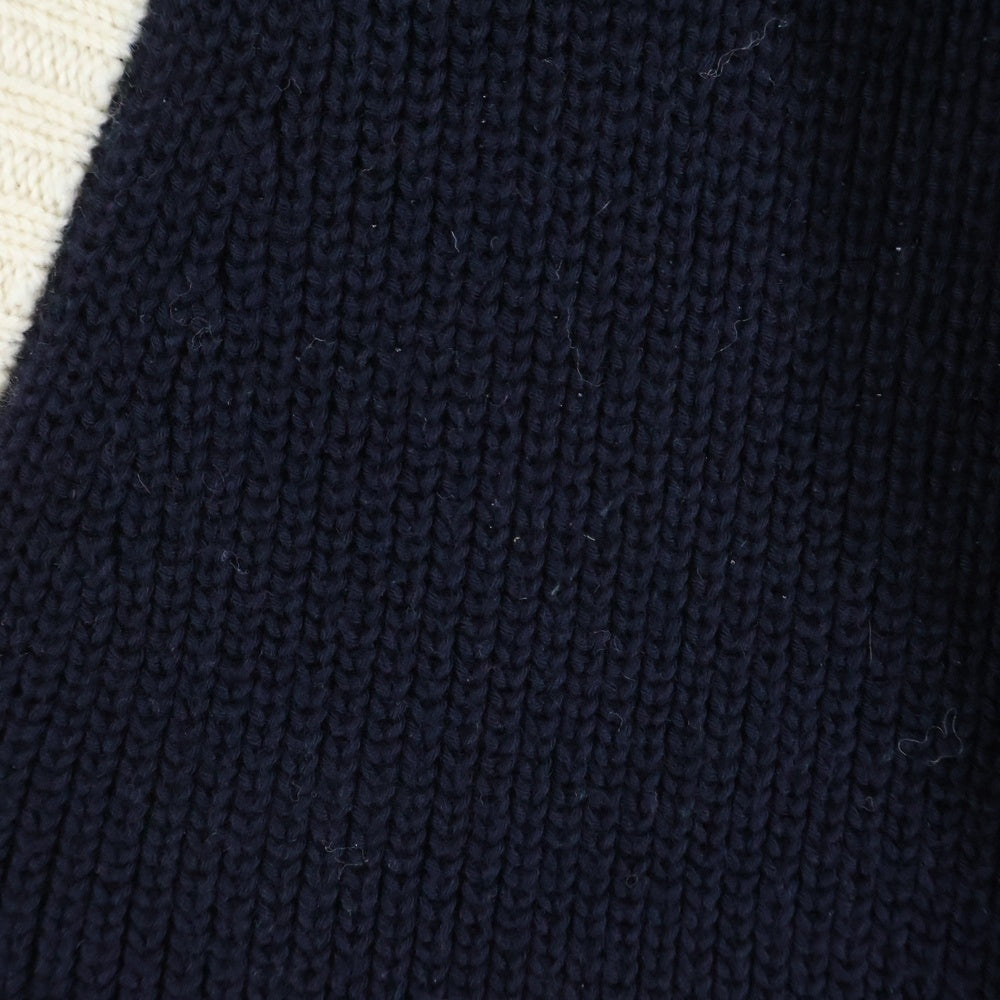 GUCCI(グッチ) Wool Knit Cardigan ラインストーン装飾 ロゴ刺繍