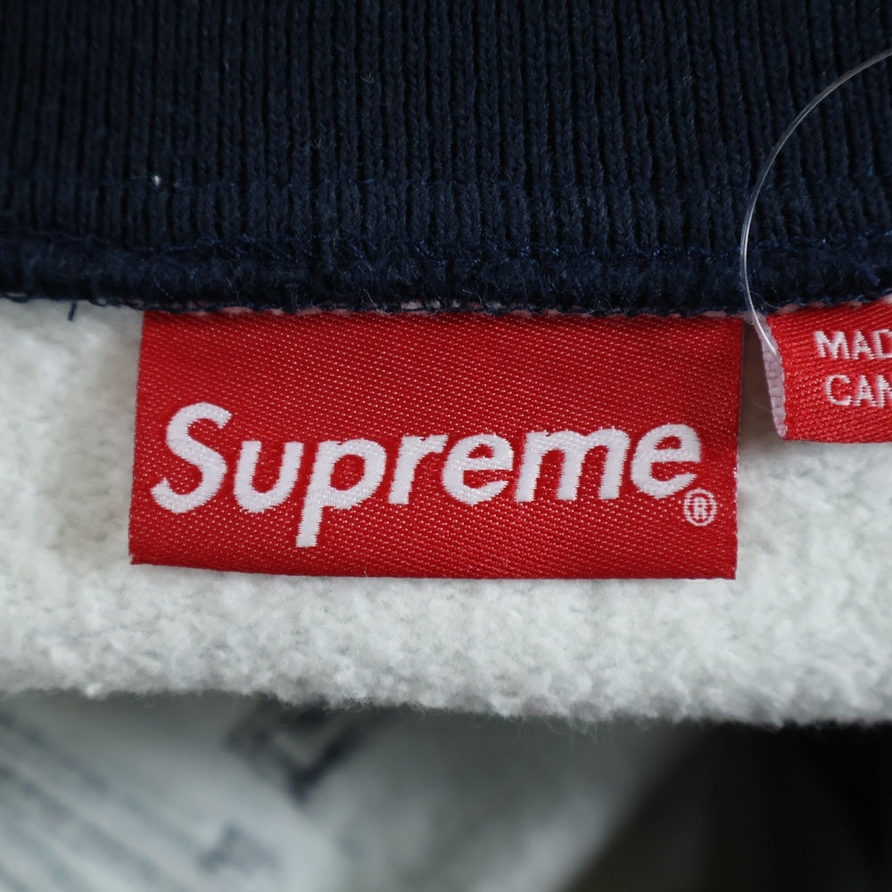 SUPREME(シュプリーム) 14AW Plaid Snap Front Sweat フロントスナップ バックロゴ刺繍 チェックスウェットブルゾン マルチ