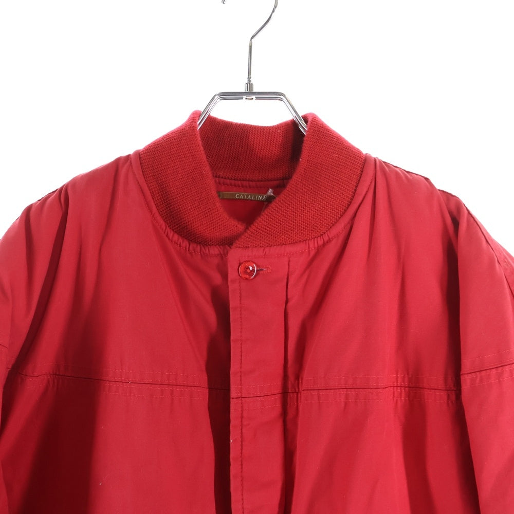 VINTAGE(ヴィンテージ) 70S Catalina the Original Varsity Derby Jacket カタリナ 裏地キルティング ダービージャケット レッド