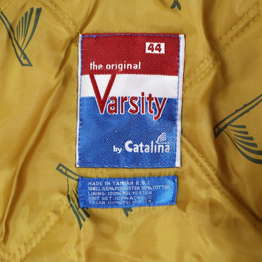 VINTAGE(ヴィンテージ) 70S Catalina the Original Varsity Derby Jacket カタリナ 裏地キルティング ダービージャケット レッド