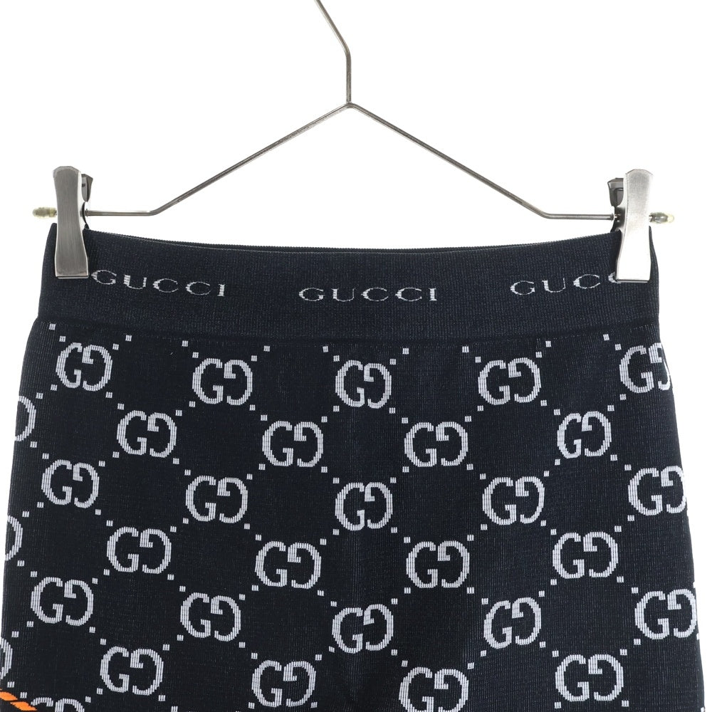 GUCCI(グッチ) GG Jersey Jacquard Leggings ジャガード レギンス パンツ グレー 689203 XJEFV レディース