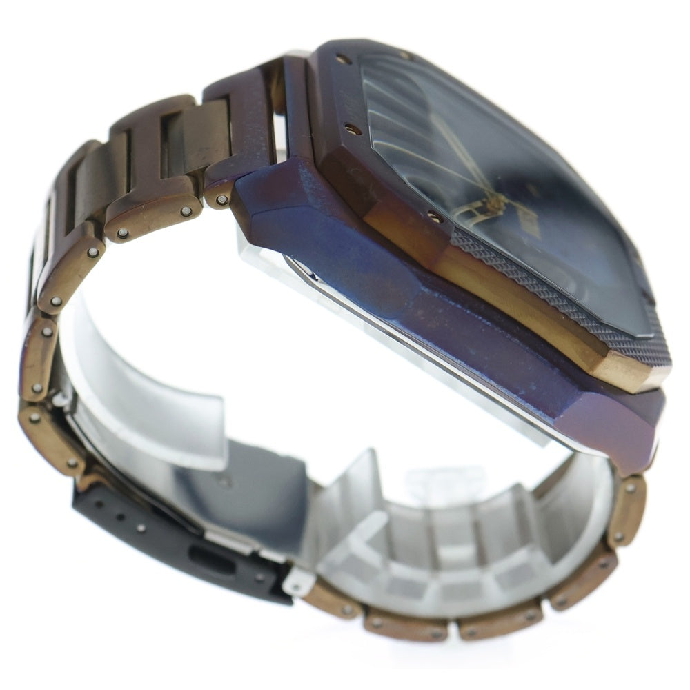 DIESEL(ディーゼル) FLAYED 自動巻き ステンレス腕時計 ウォッチ マルチ DZ7473