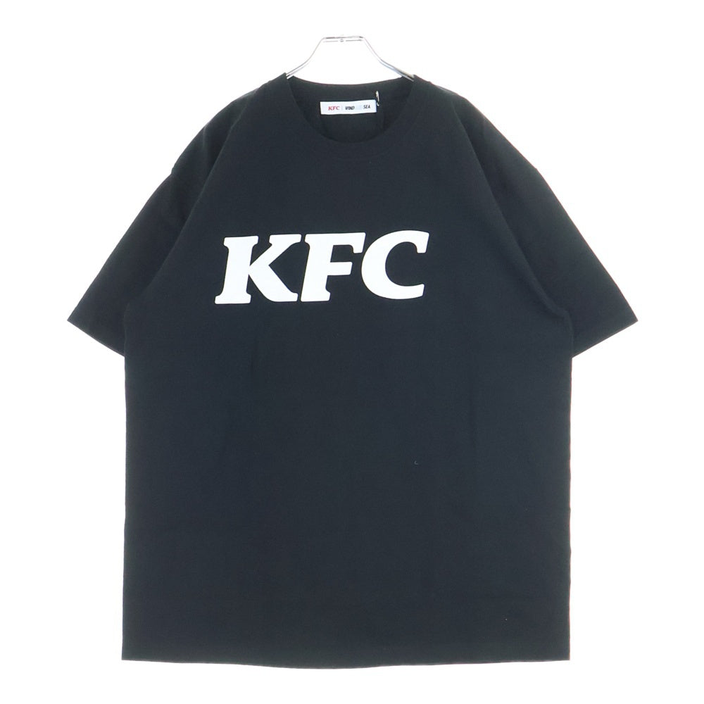 WIND AND SEA(ウィンダンシー) KFC T SHIRT ケンタッキー フライドチキン 半袖Tシャツ ブラック WDS-KFC-05