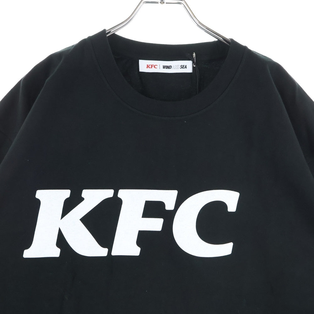 WIND AND SEA(ウィンダンシー) KFC T SHIRT ケンタッキー フライドチキン 半袖Tシャツ ブラック WDS-KFC-05