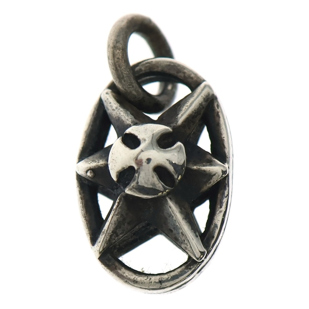 A&G(エーアンドジー) Star Top オーバルスター ペンダントトップ シルバー