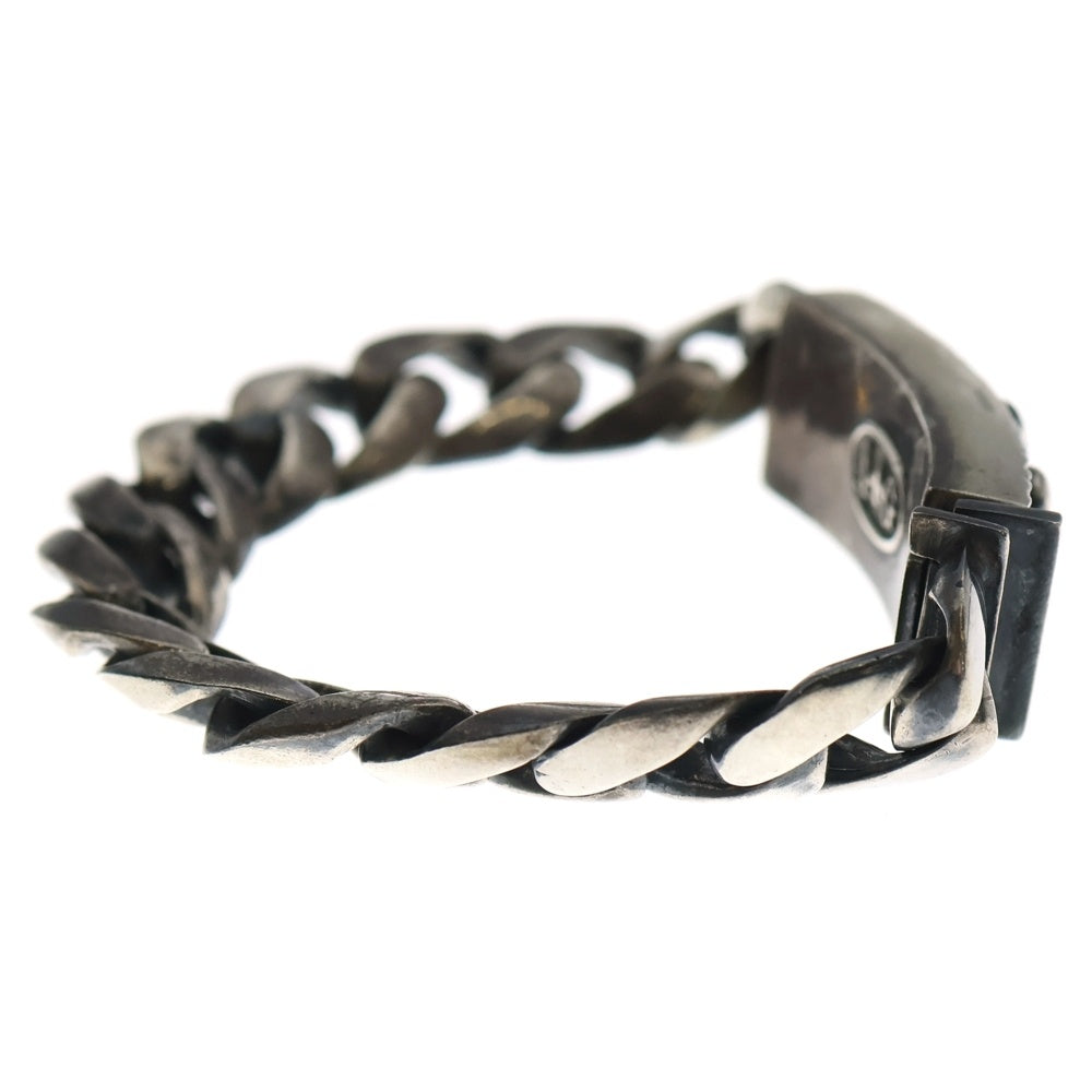 A&G(エーアンドジー) CLASSIC ID BRACELET クラシックリンク IDブレスレット シルバー