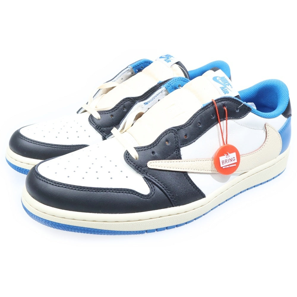 NIKE(ナイキ) ×TRAVIS SCOTT FRAGMENT DESIGN AIR JORDAN 1 LOW OG SP トラヴィススコット フラグメント エアジョーダン1 ローカットスニーカー US12/30.0cm DM7866-140