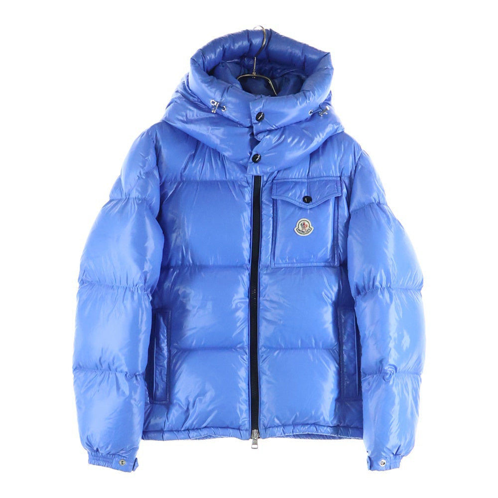 MONCLER(モンクレール) MONTBELIARD GIUBBOTTO モンベリアール ロゴワッペン ダウンジャケット ブルー D20914180305
