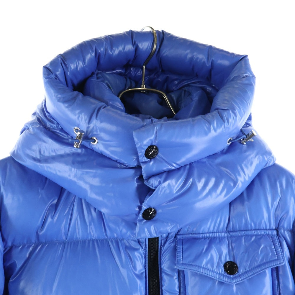 MONCLER(モンクレール) MONTBELIARD GIUBBOTTO モンベリアール ロゴワッペン ダウンジャケット ブルー D20914180305