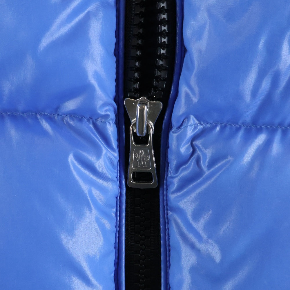 MONCLER(モンクレール) MONTBELIARD GIUBBOTTO モンベリアール ロゴワッペン ダウンジャケット ブルー D20914180305