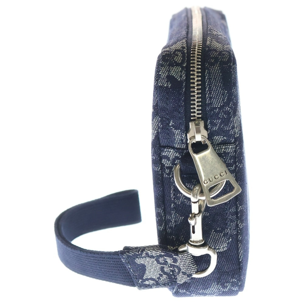 GUCCI(グッチ) 25AW GG Denim Small Crossbody Bag GG総柄 デニムショルダーバッグ インディゴ 849009 レディース