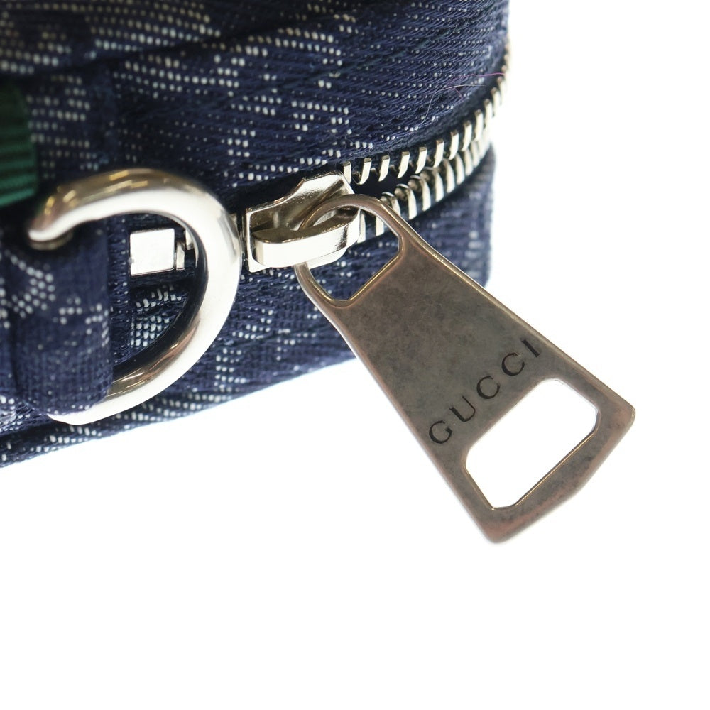 GUCCI(グッチ) 25AW GG Denim Small Crossbody Bag GG総柄 デニムショルダーバッグ インディゴ 849009 レディース