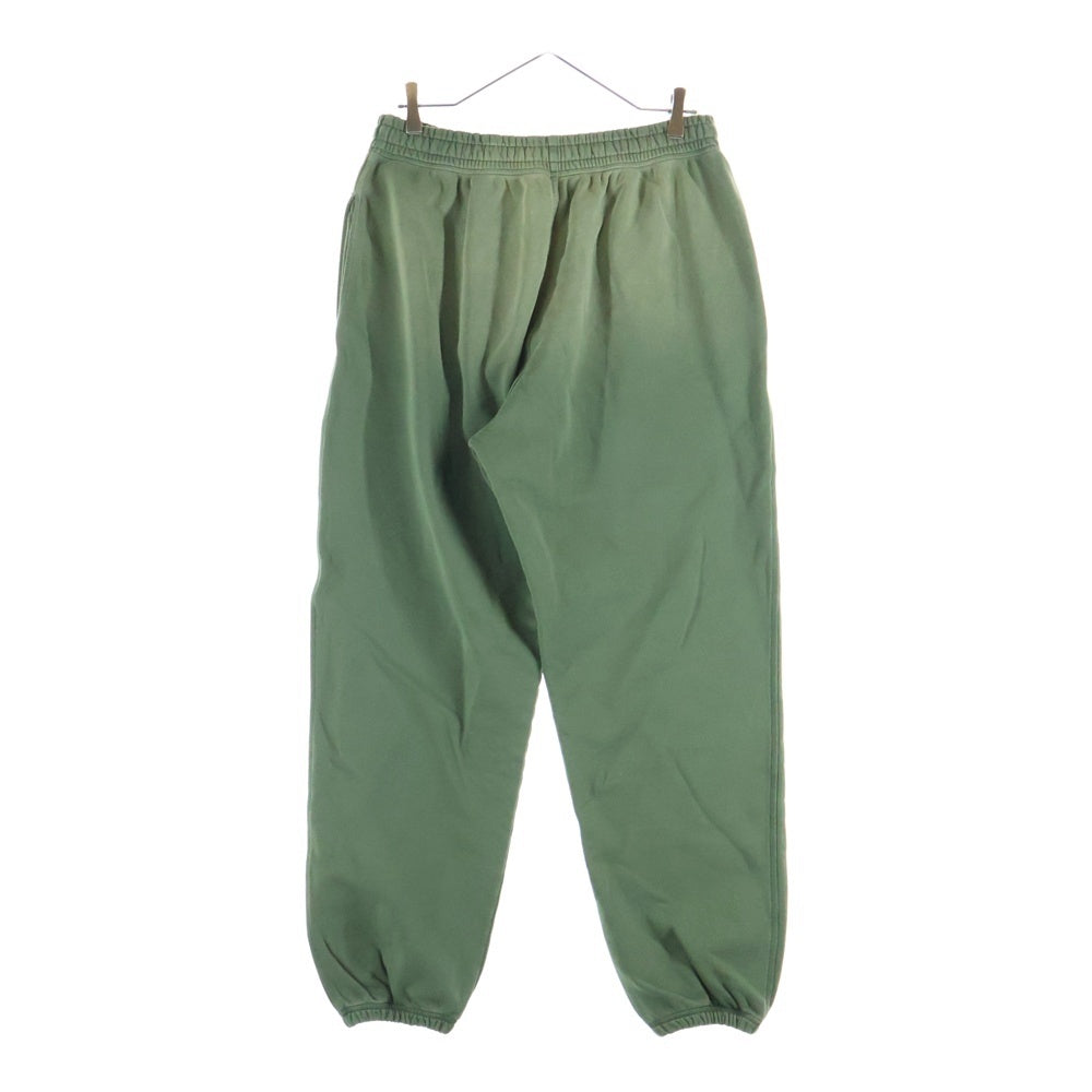 GUCCI(グッチ) 25AW Degrede Sweatpant フェード加工 ロゴ刺繍 スウェットパンツ グリーン 828348 XJHC0