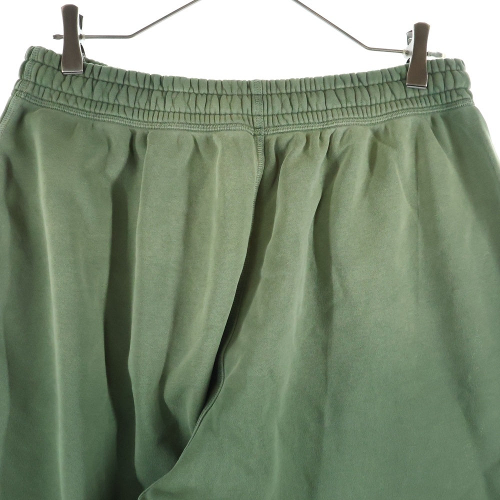 GUCCI(グッチ) 25AW Degrede Sweatpant フェード加工 ロゴ刺繍 スウェットパンツ グリーン 828348 XJHC0