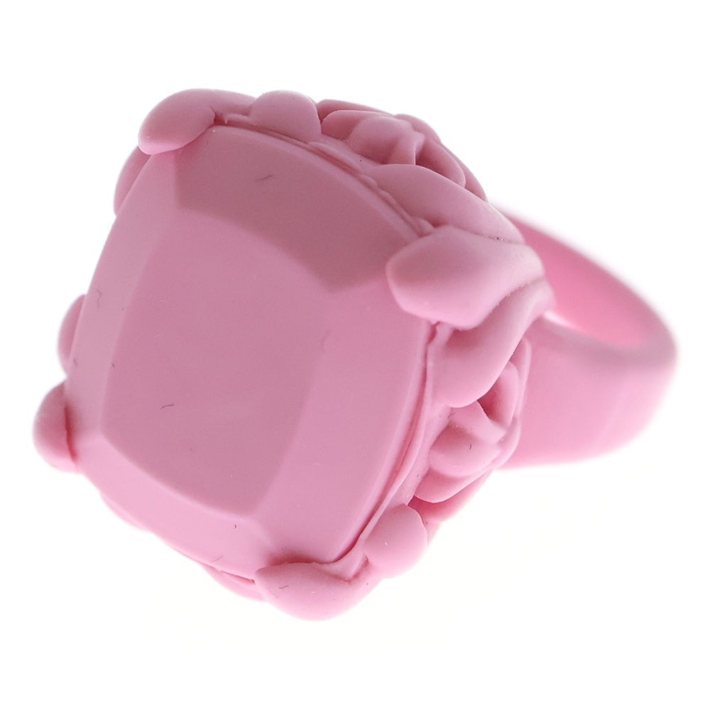 CHROME HEARTS(クロムハーツ) COCK&TAIL PLSTC RING ラバー カクテルリング ピンク