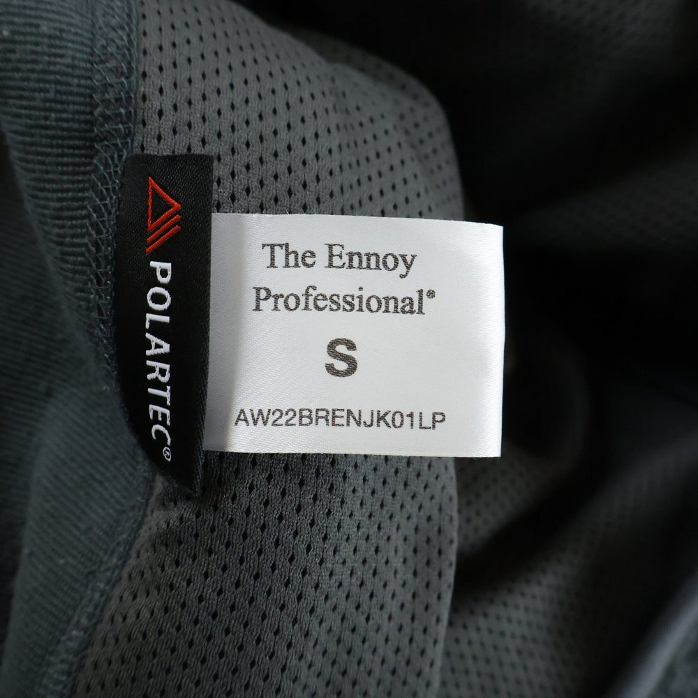 ENNOY(エンノイ) 22AW Polartec City Fleece Jacket ポーラテック フリースジャケット グレー AW22BRENJK01LP