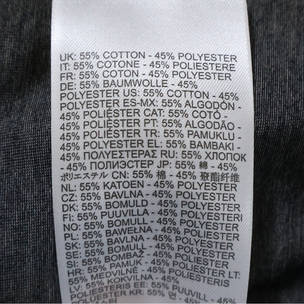 DIESEL(ディーゼル) S-ENTRY-DEV ウォッシュ加工 長袖シャツ グレー A14105