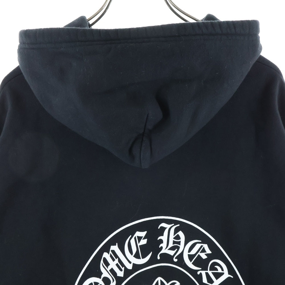CHROME HEARTS(クロムハーツ) SWTSHRT HD ZIP 東京限定バックホースシュープリントダガージップパーカー